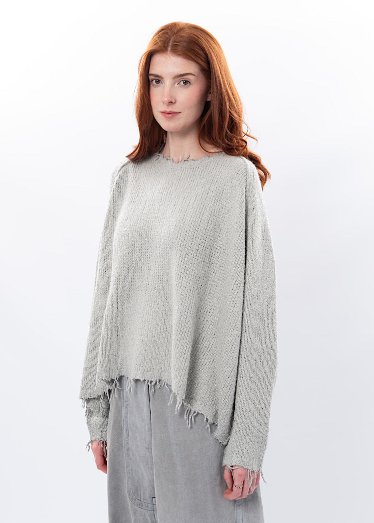 RUNDHOLZ DIP KNITTED PULLOVER