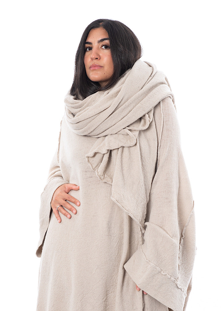 RUNDHOLZ DIP KNITTED SCARF