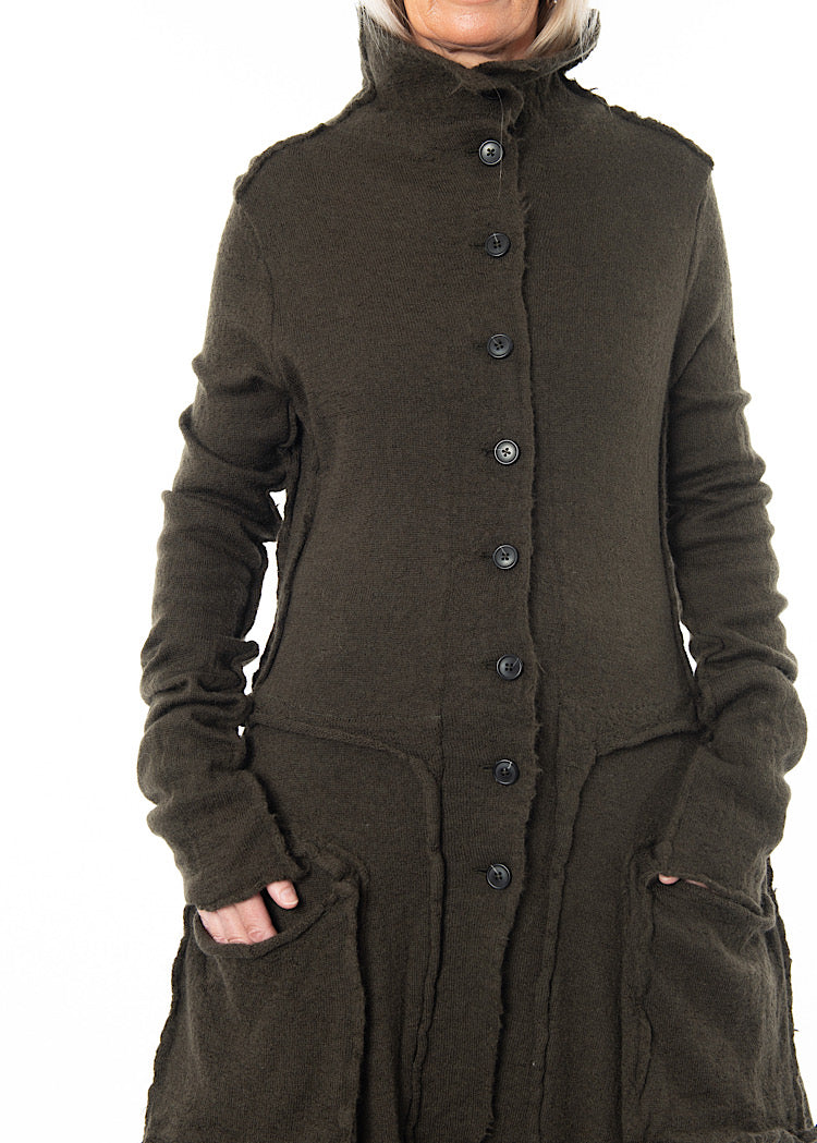 RUNDHOLZ BLACK LABEL KNITTED COAT