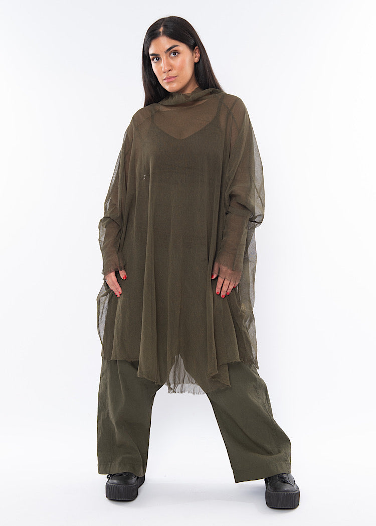 RUNDHOLZ DIP NETTED TUNIC
