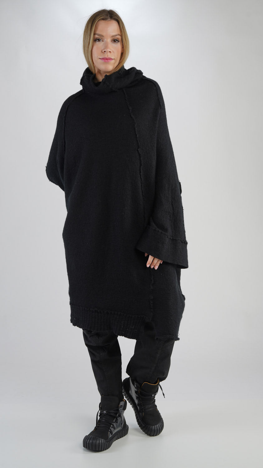 PRE-ORDER RUNDHOLZ DIP KNITTED DRESS *ERASER* (Shown in BLACK)