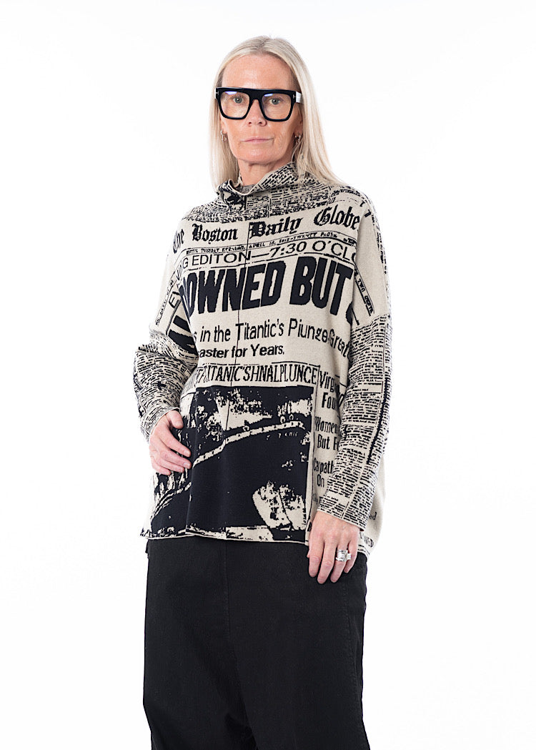 RUNDHOLZ DIP PULLOVER