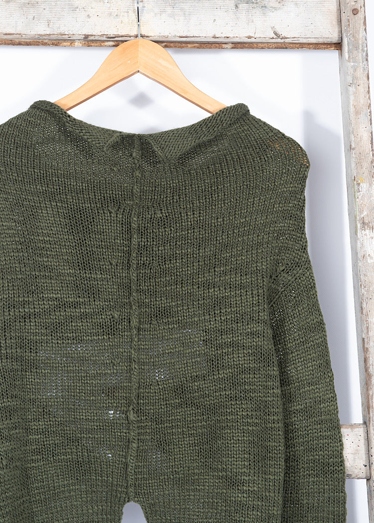 PRE-LOVED RUNDHOLZ BLACK LABEL CROPPED PULLOVER