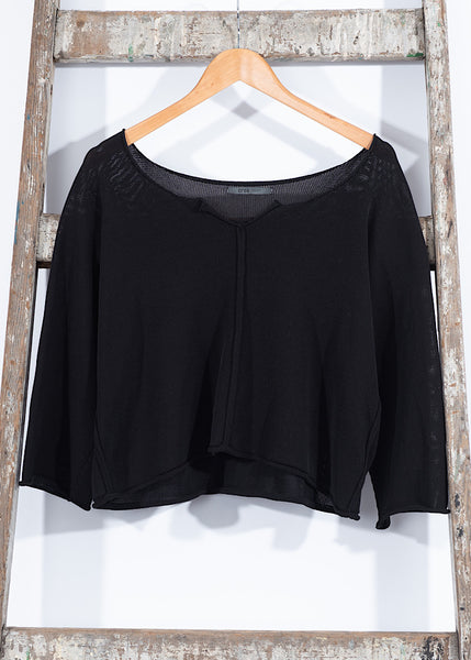 PRE-LOVED CREA CROPPED PULLOVER