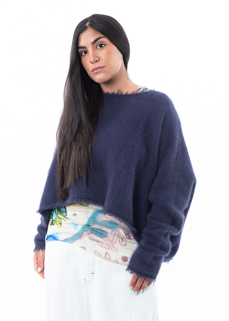 RUNDHOLZ MAINLINE KNITTED PULLOVER