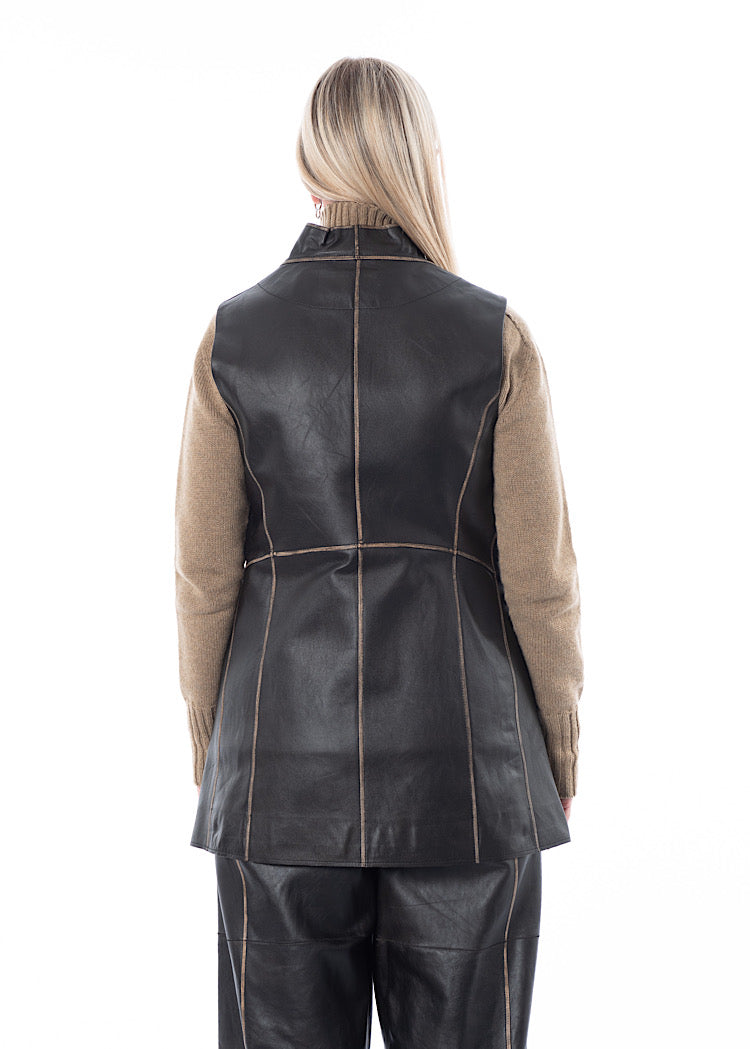 ANNETTE GÖRTZ BLITZ LEATHER GILET