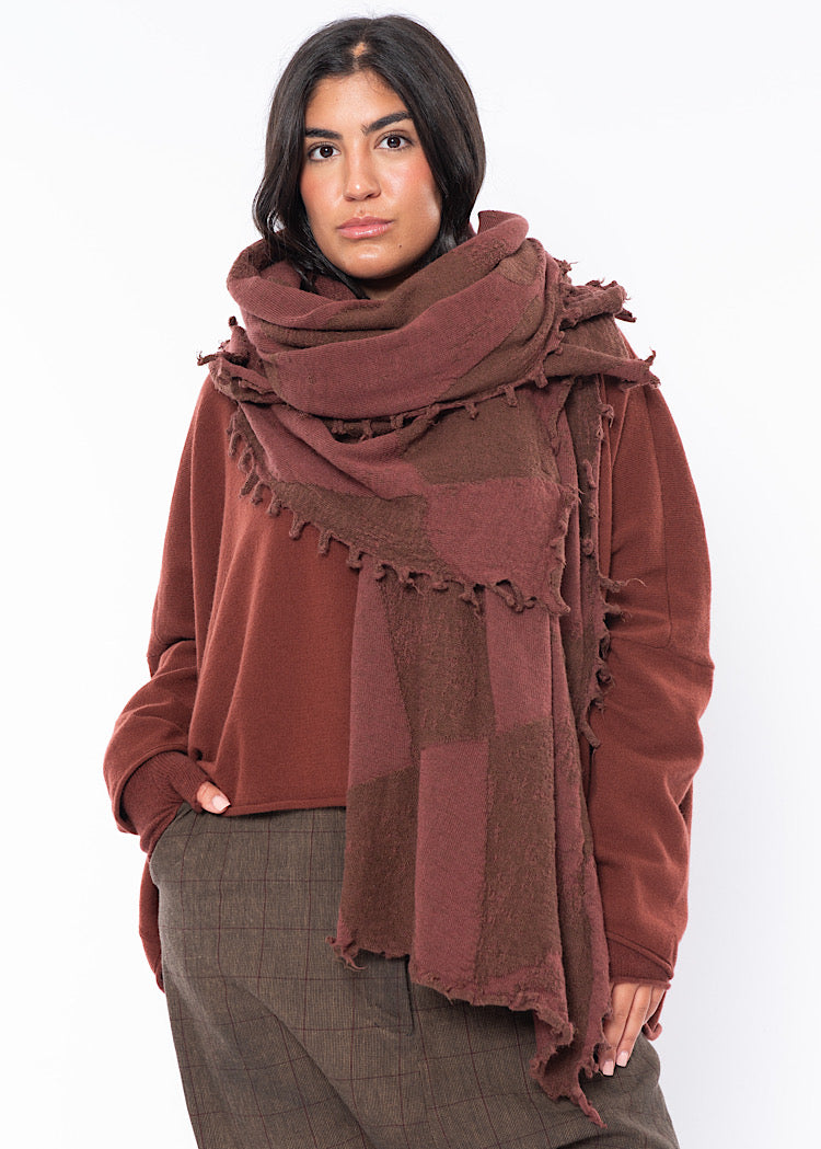 RUNDHOLZ MAINLINE KNITTED SCARF