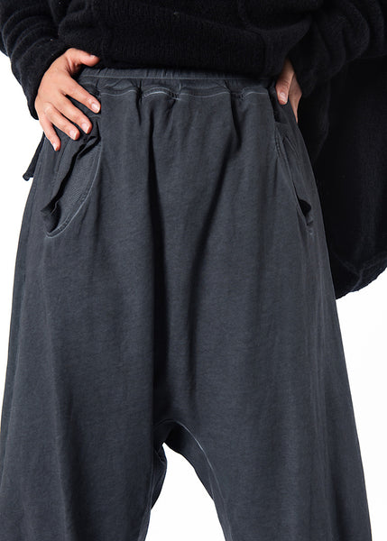 RUNDHOLZ DIP TROUSER *PENCIL CLOUD* (Shown in COAL CLOUD)