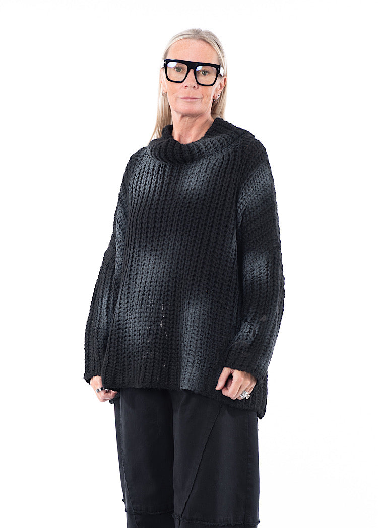 SANCTAMUERTE KNITTED PULLOVER