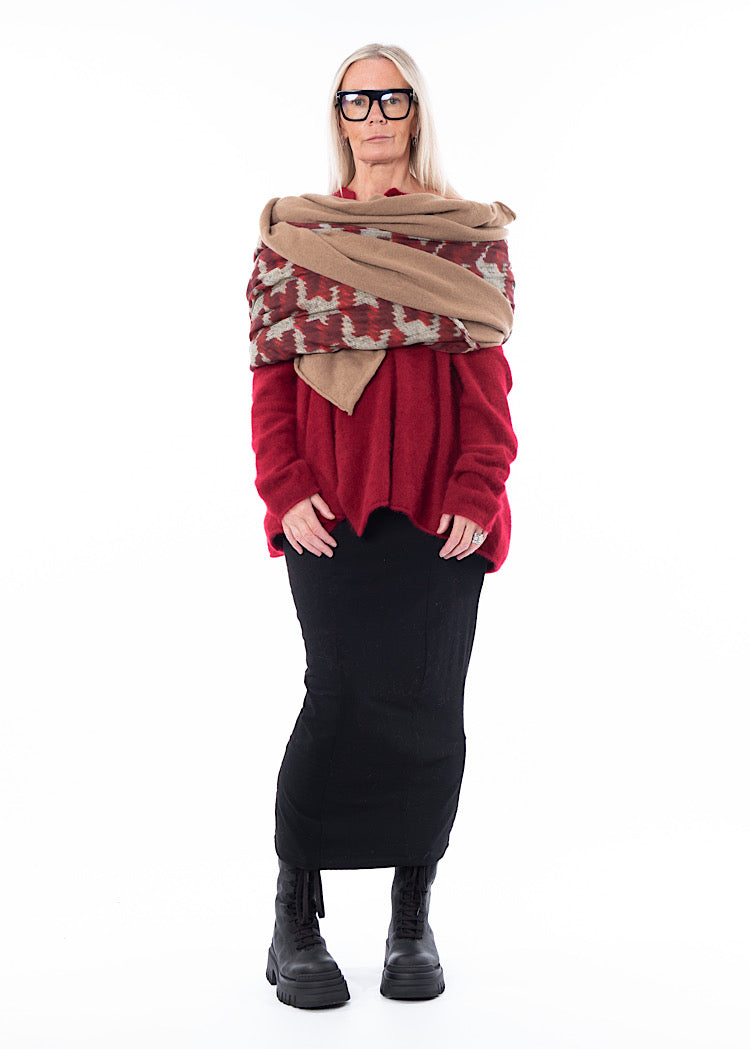 RUNDHOLZ MAINLINE KNITTED SCARF