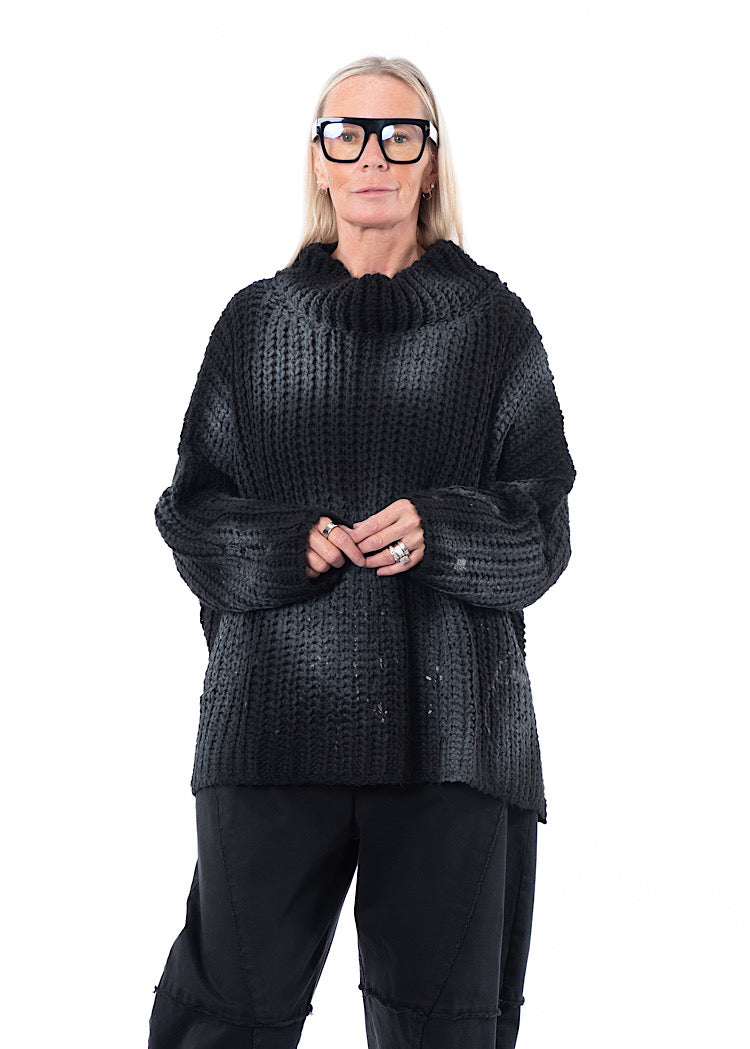 SANCTAMUERTE KNITTED PULLOVER