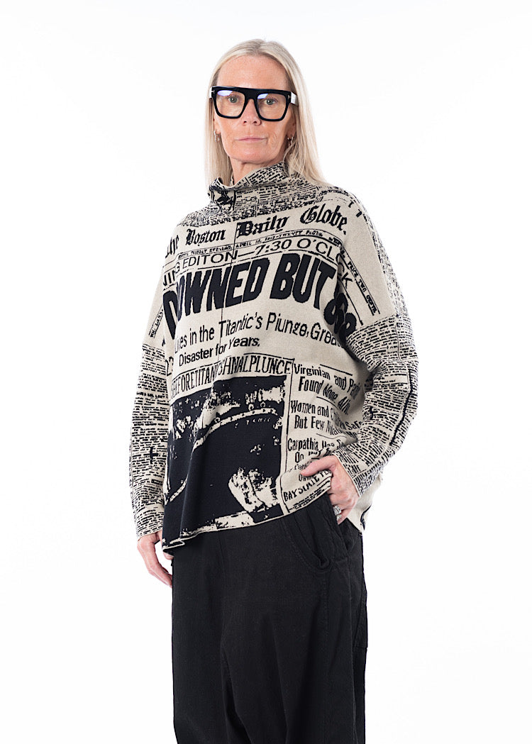 RUNDHOLZ DIP PULLOVER