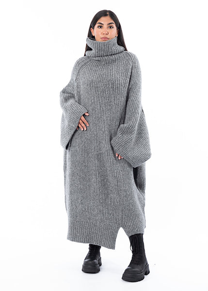 RUNDHOLZ DIP KNITTED DRESS