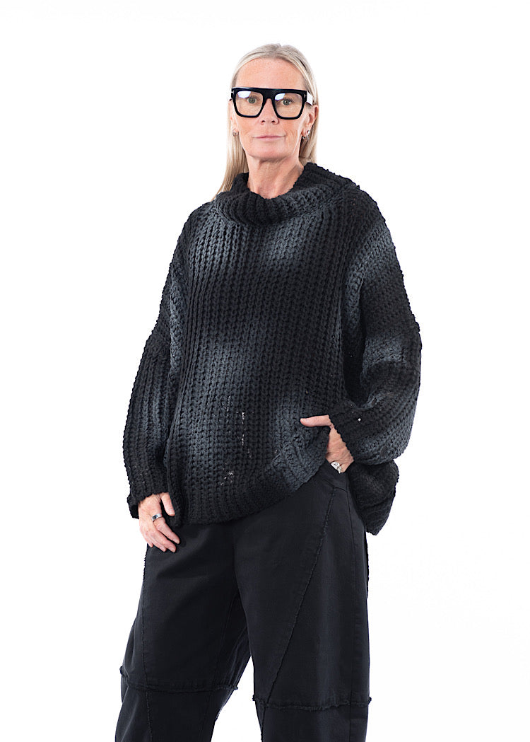 SANCTAMUERTE KNITTED PULLOVER