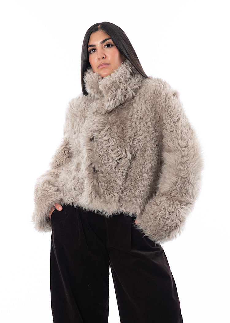 DOM GOOR SHEARLING JACKET