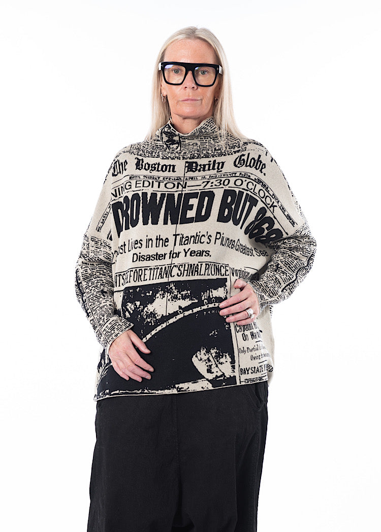 RUNDHOLZ DIP PULLOVER