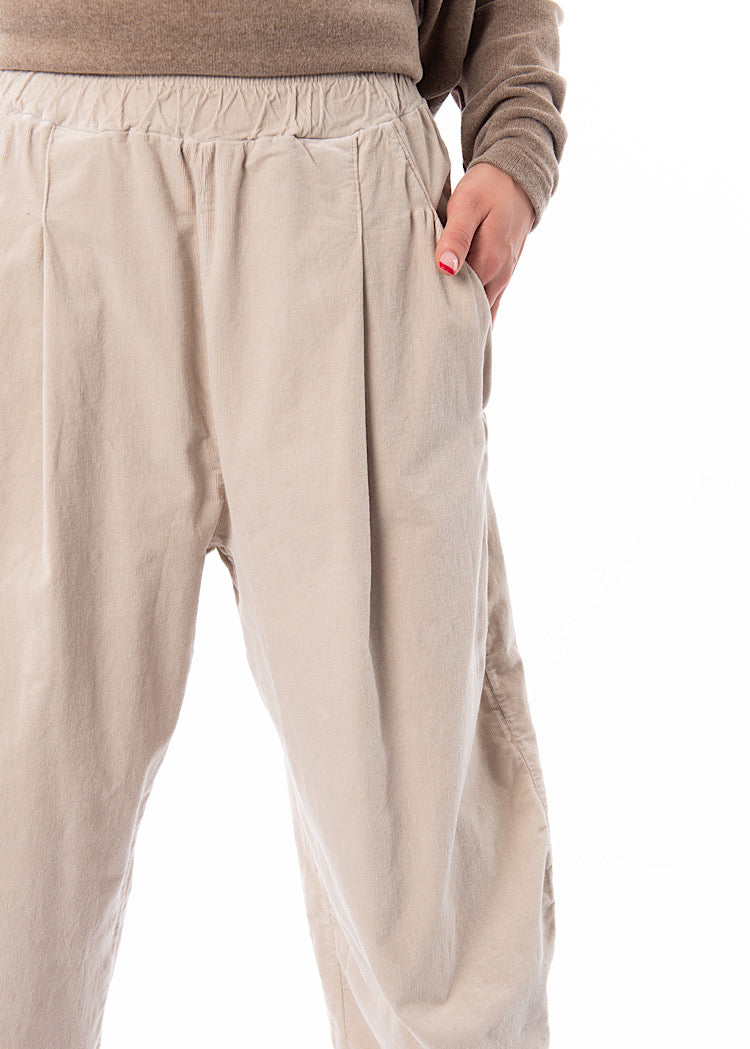 MAMA B BIANCO V TROUSER