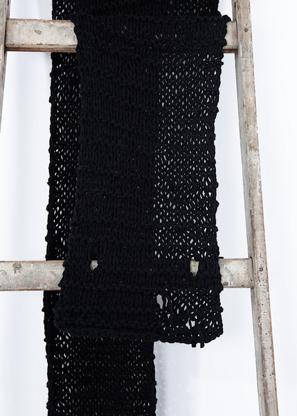 PRE-LOVED RUNDHOLZ BLACK LABEL KNITTED SCARF