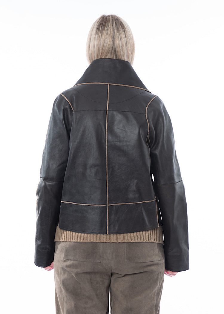 ANNETTE GÖRTZ BLIND LEATHER JACKET