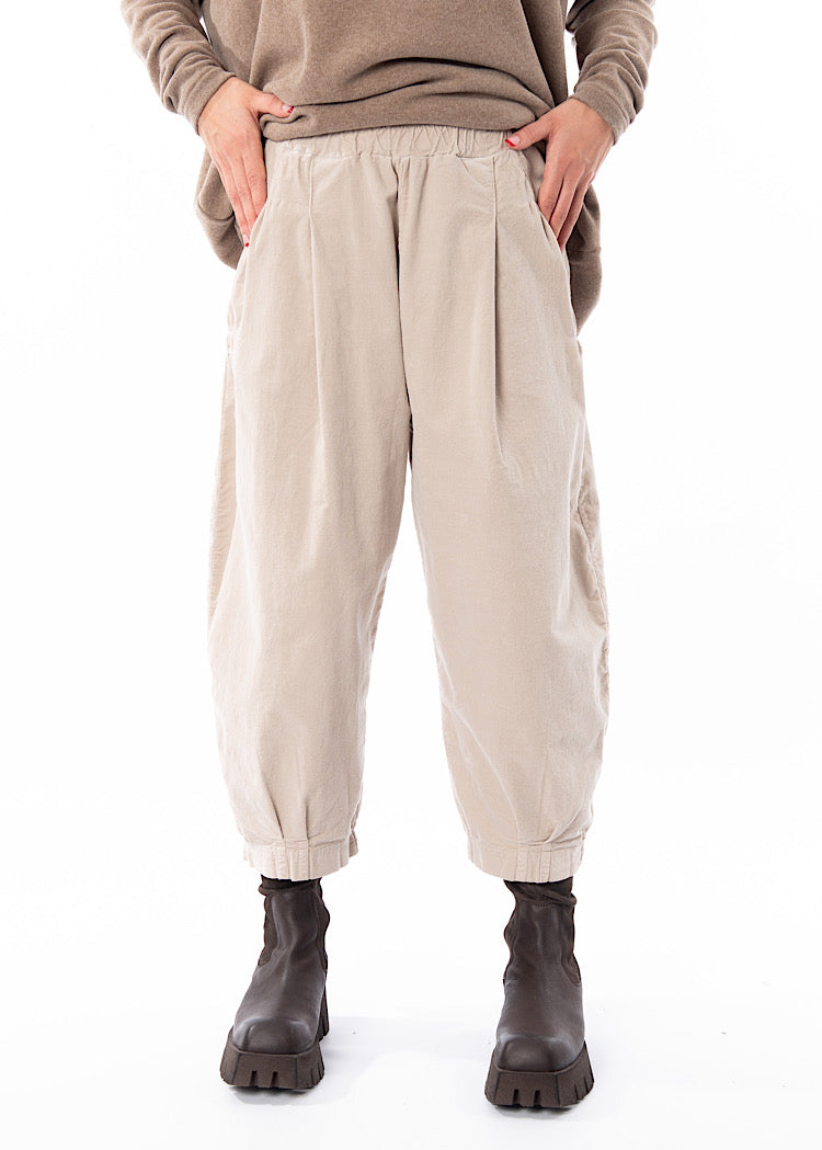 MAMA B BIANCO V TROUSER