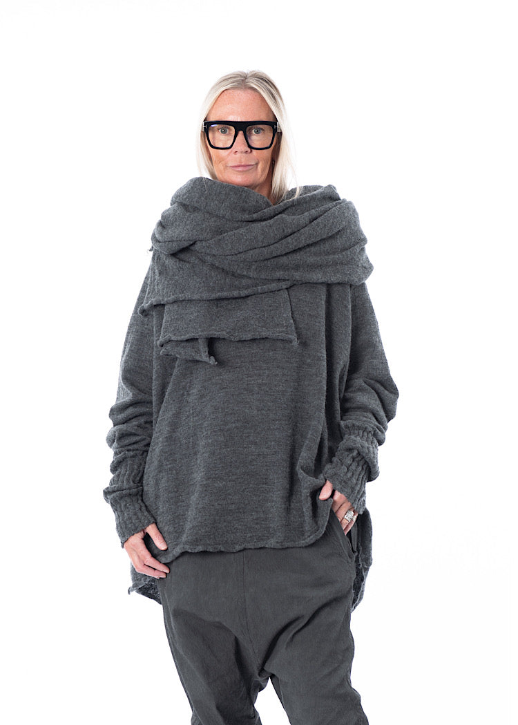 RUNDHOLZ DIP KNITTED SCARF