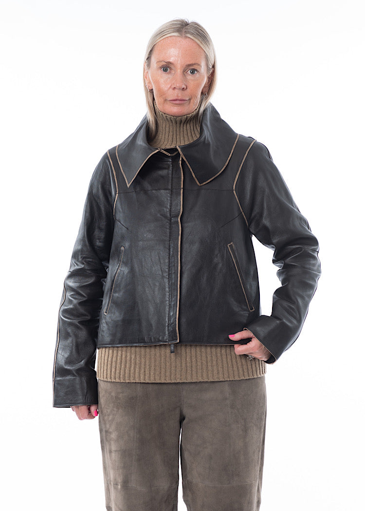 ANNETTE GÖRTZ BLIND LEATHER JACKET