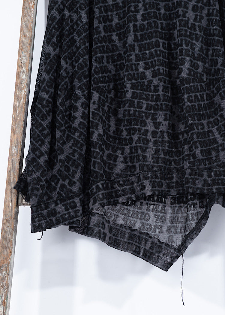 PRE-LOVED RUNDHOLZ BLACK LABEL NETTED TOP