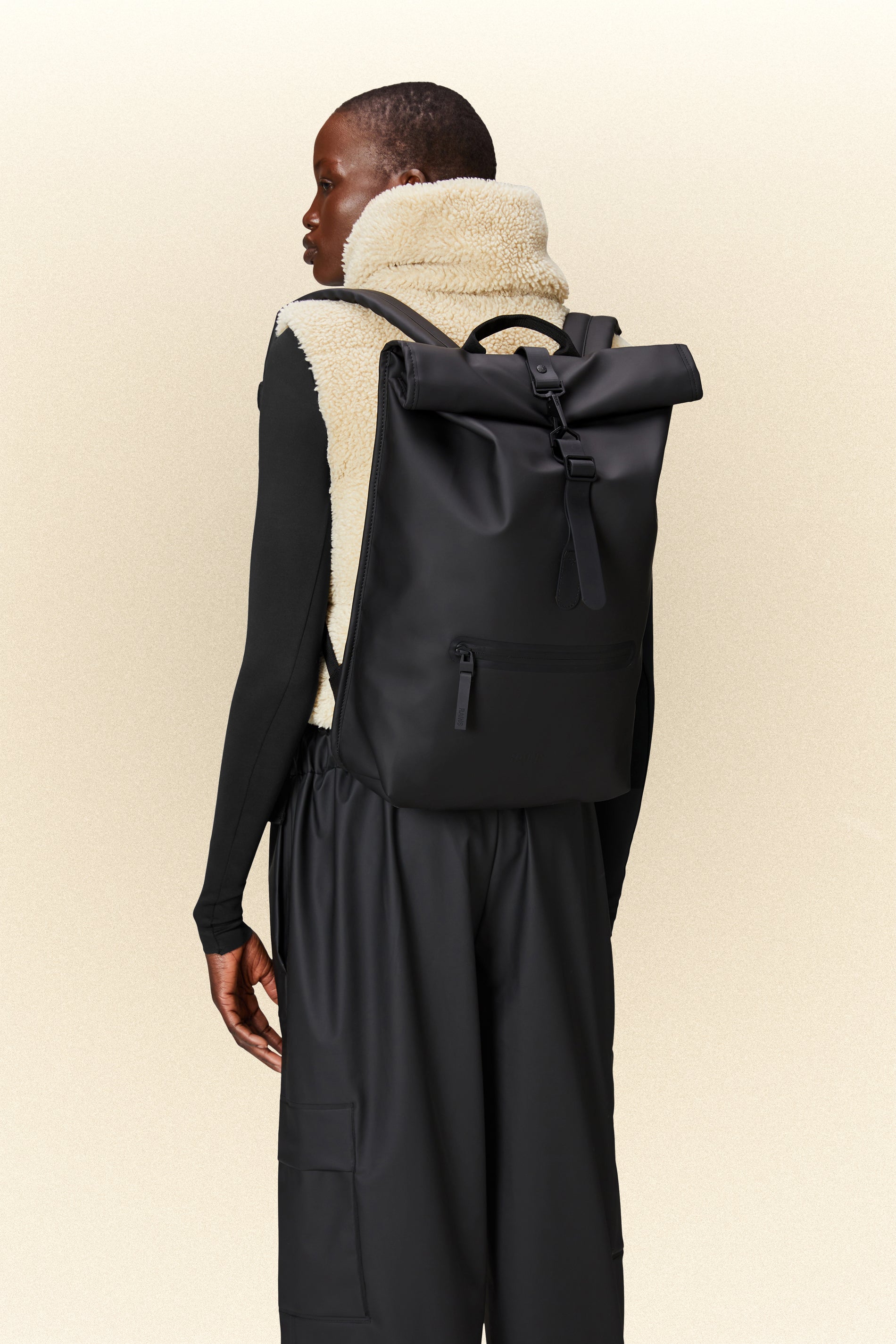 RAINS ROLLTOP RUCKSACK