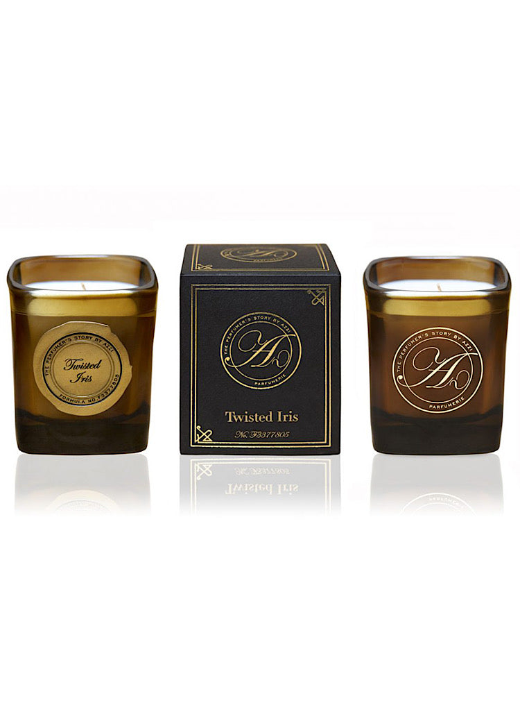THE PERFUMER’S STORY TWISTED IRIS CANDLE